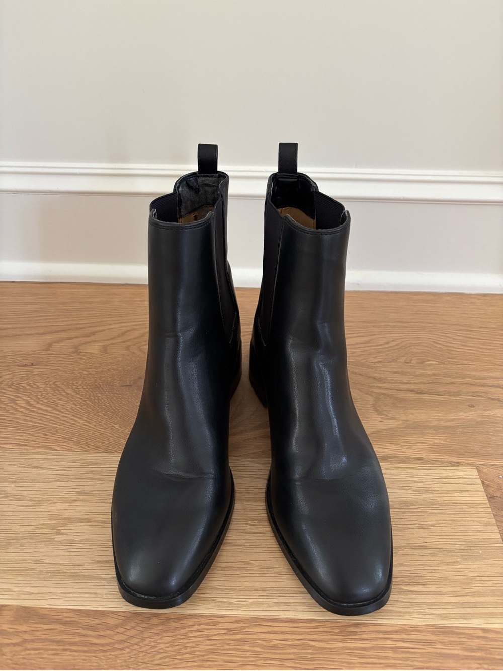 J. Crew Factory Black Chelsea Ankle Boots